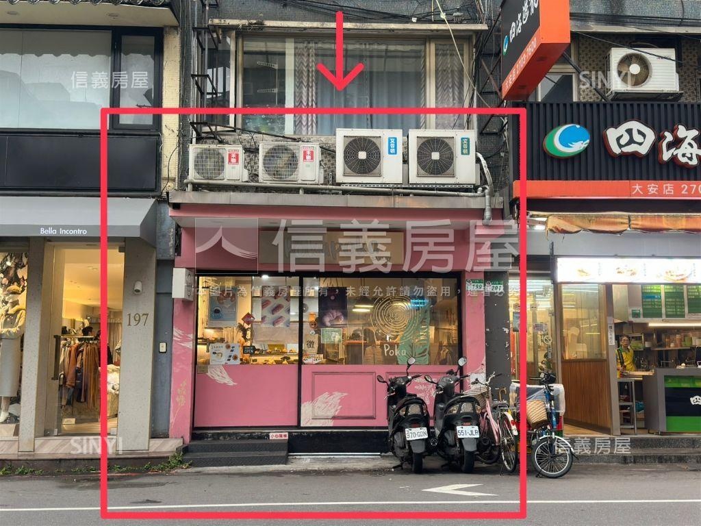 ★大安區投報店面房屋室內格局與周邊環境