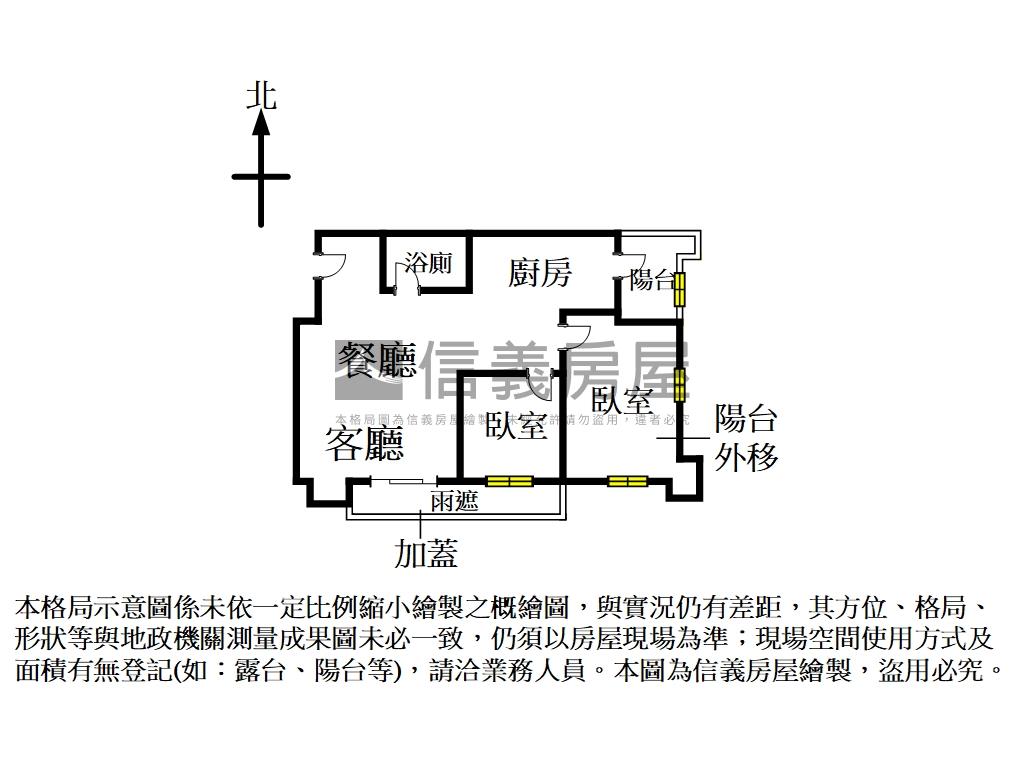 非凡經典兩房車位房屋室內格局與周邊環境