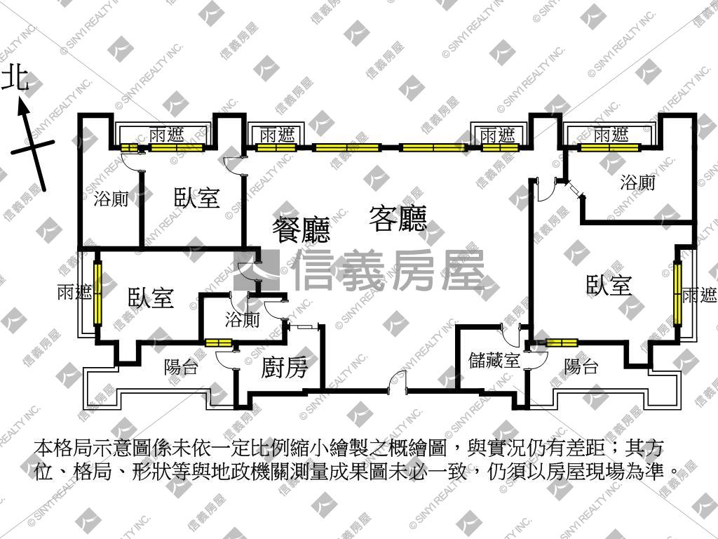 雍居仁愛高樓景觀房屋室內格局與周邊環境