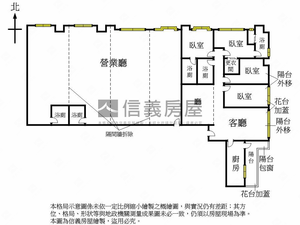 忠孝天廈高樓景觀大戶房屋室內格局與周邊環境