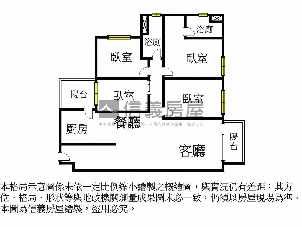 昌祐遠見４房附車位房屋室內格局與周邊環境