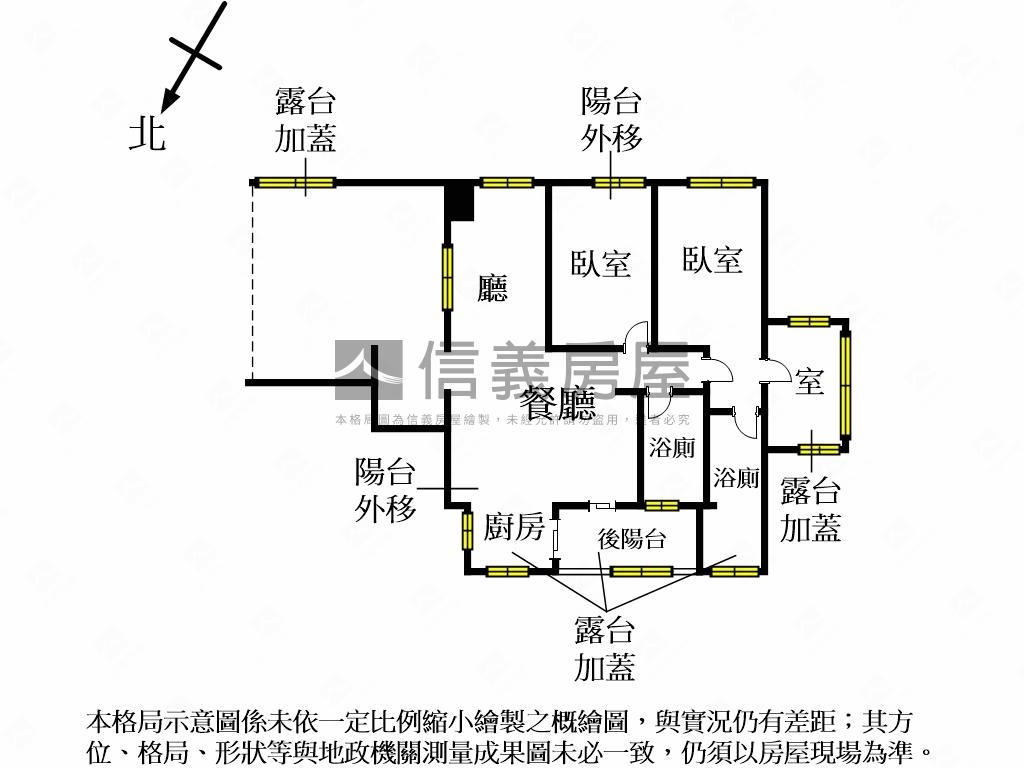 高樓層稀有挑高２房車位房屋室內格局與周邊環境
