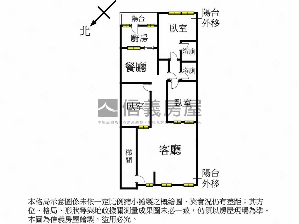 大安低總價三房房屋室內格局與周邊環境