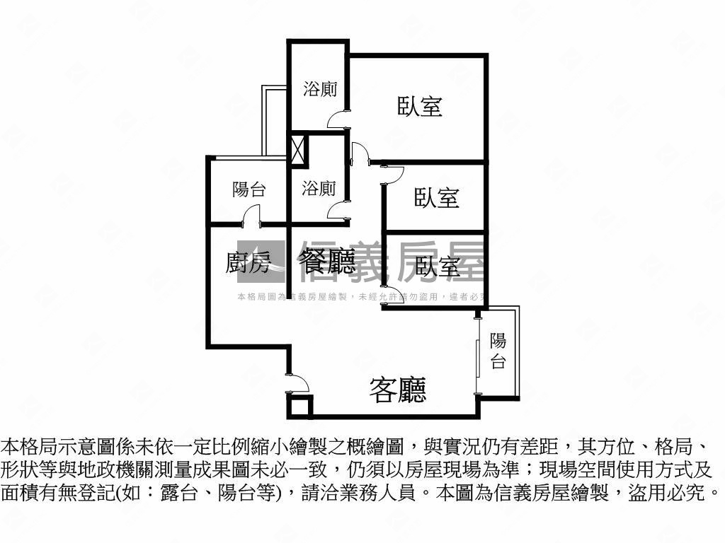 浩瀚景立方５Ｂ６雙平車房屋室內格局與周邊環境