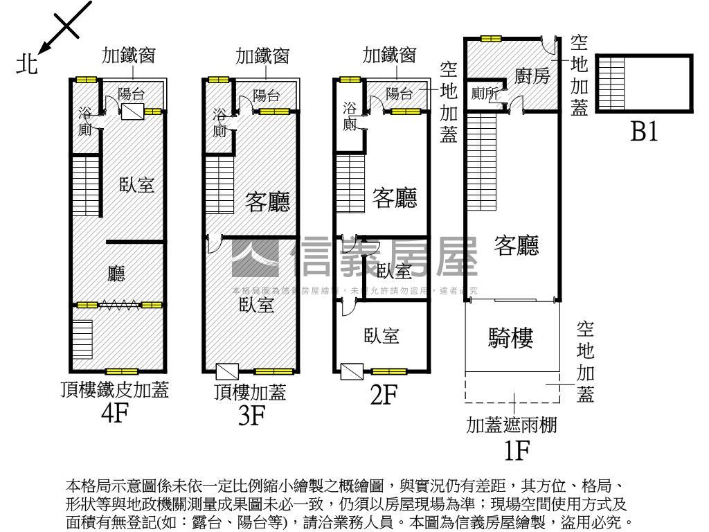 面新民國小透天店面房屋室內格局與周邊環境
