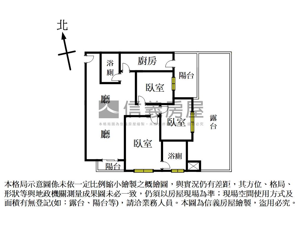 Ａ７稀有露臺三房美屋車位房屋室內格局與周邊環境