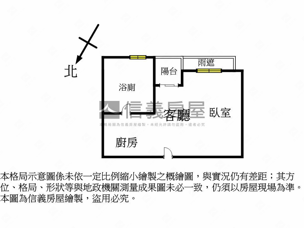 寓上逢甲１房車位房屋室內格局與周邊環境