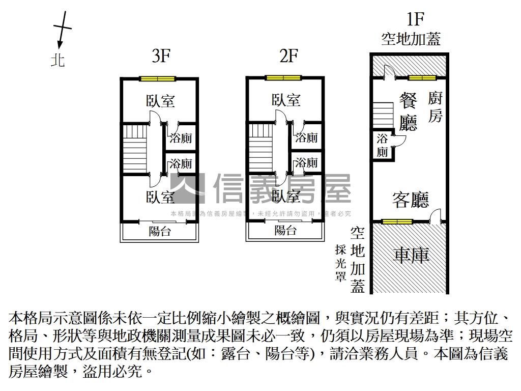 六甲約１．６年傳統車墅房屋室內格局與周邊環境