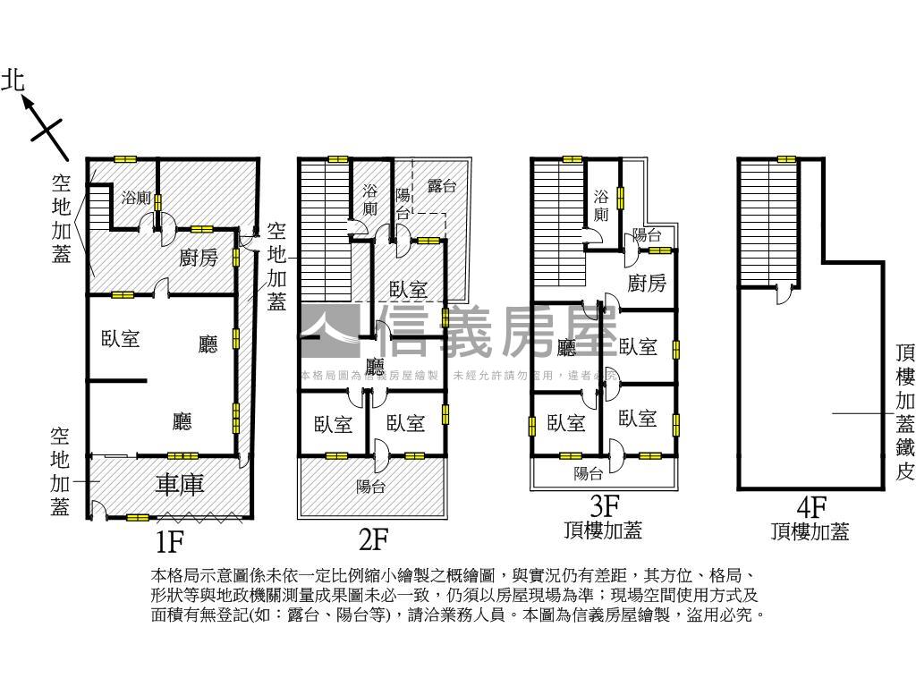 近捷運邊間活巷大地坪透天房屋室內格局與周邊環境