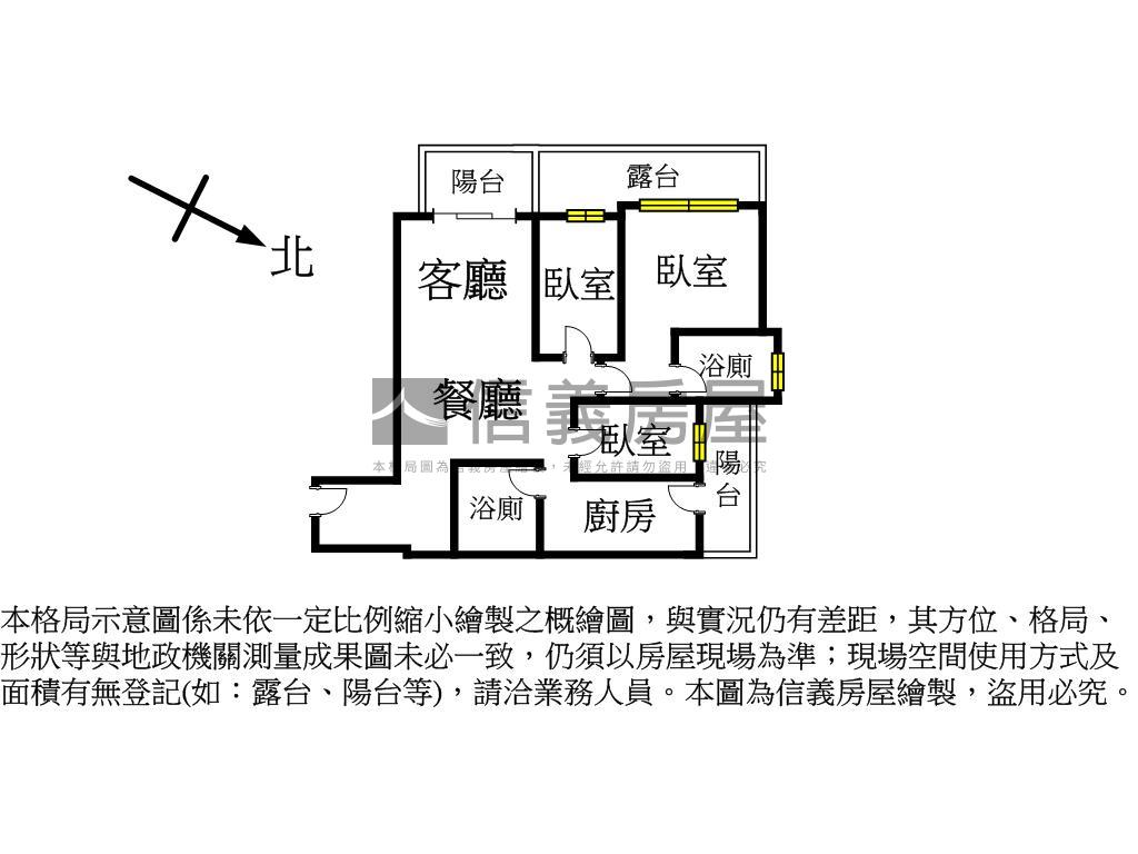 永豐綻美裝潢三房車位房屋室內格局與周邊環境