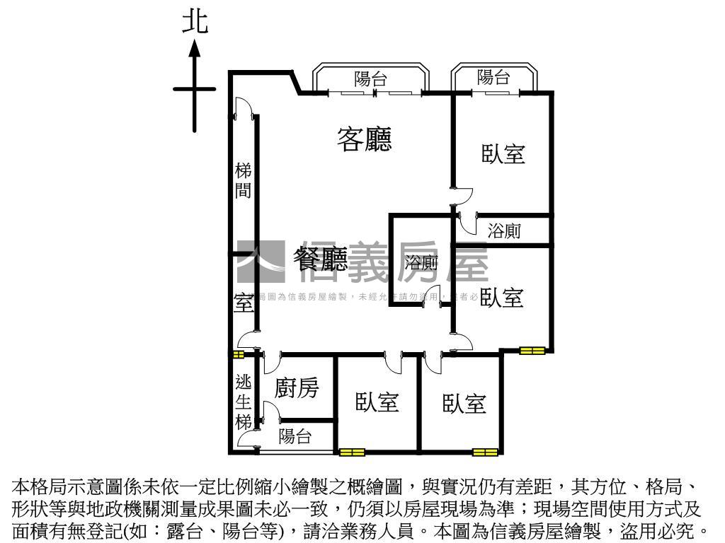 近捷運安和雙拼好屋房屋室內格局與周邊環境