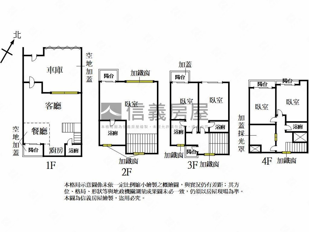 近捷運約５米面寬氣派車墅房屋室內格局與周邊環境