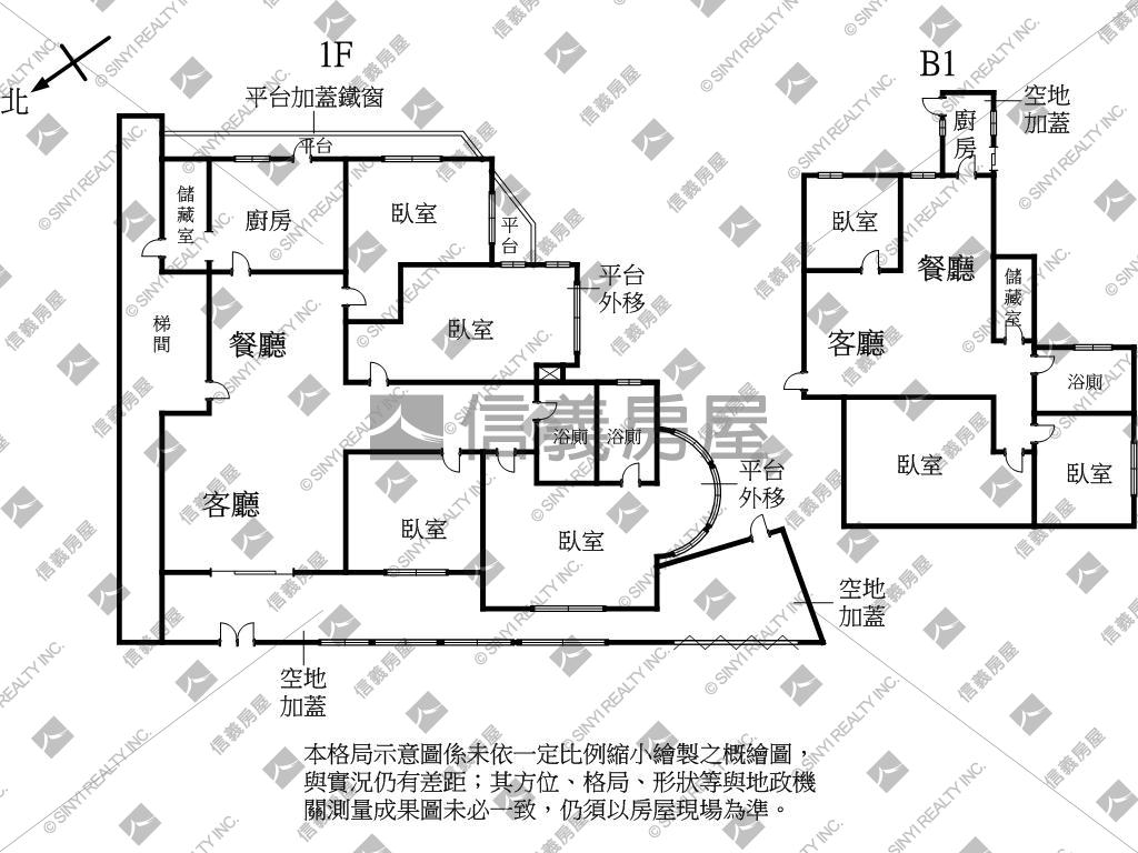 北投珠海一樓大空間房屋室內格局與周邊環境