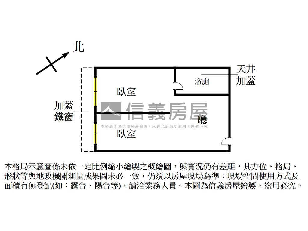 忠恕未來萬大線兩房房屋室內格局與周邊環境