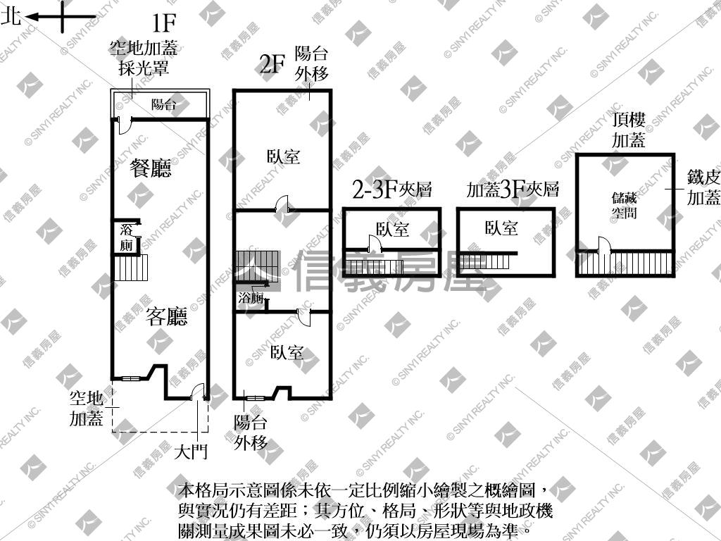 五期透天別墅房屋室內格局與周邊環境