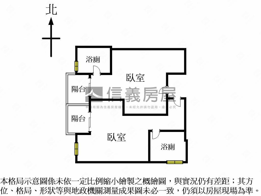 凱格鹿收租雙套房房屋室內格局與周邊環境