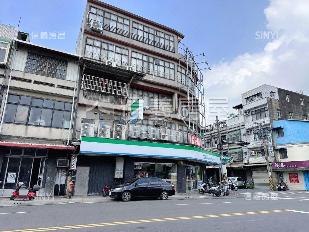 竹東大面寬臨路角間大透店房屋室內格局與周邊環境