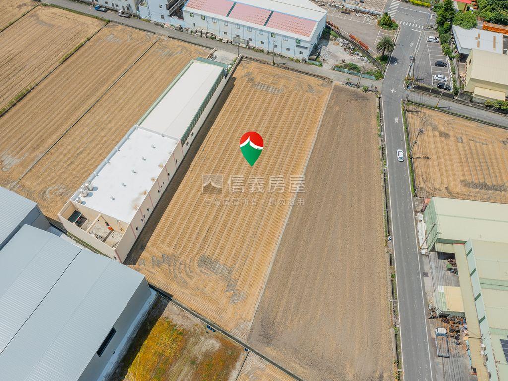 和美８８０坪臨路方正農地房屋室內格局與周邊環境