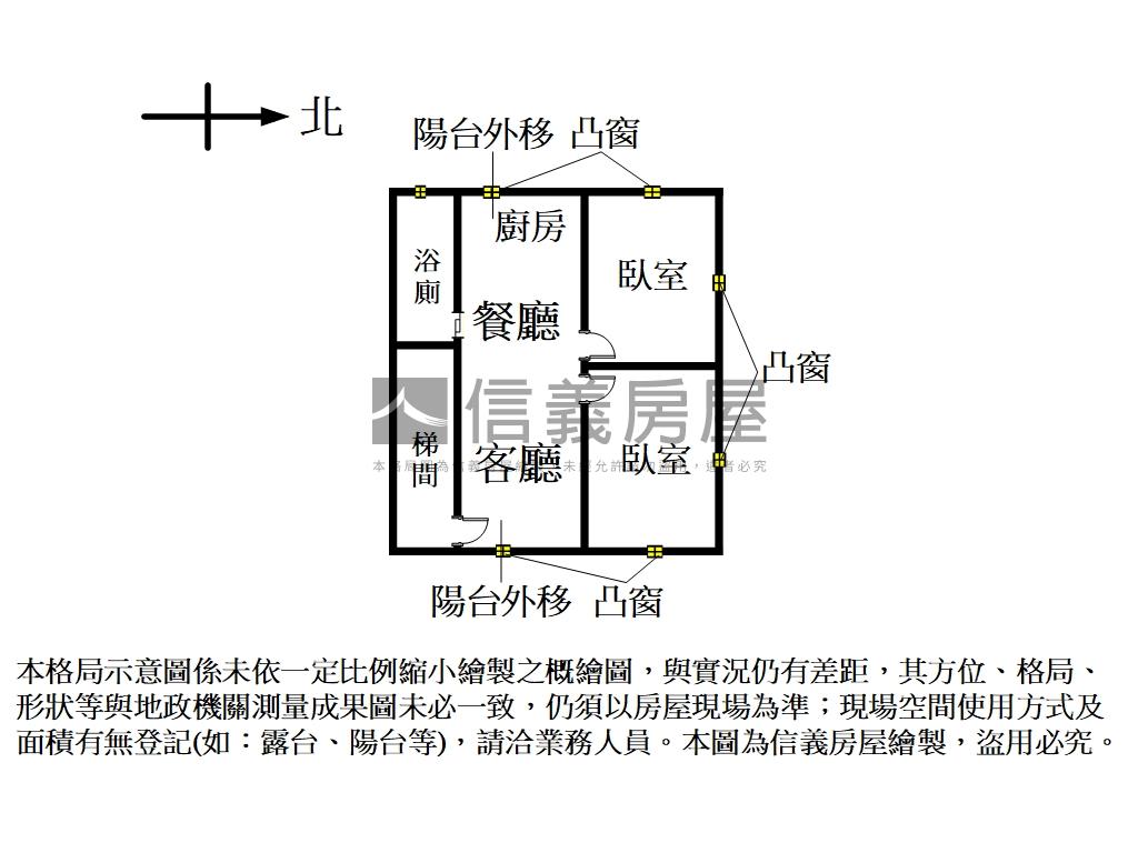 小資自強三樓美寓房屋室內格局與周邊環境