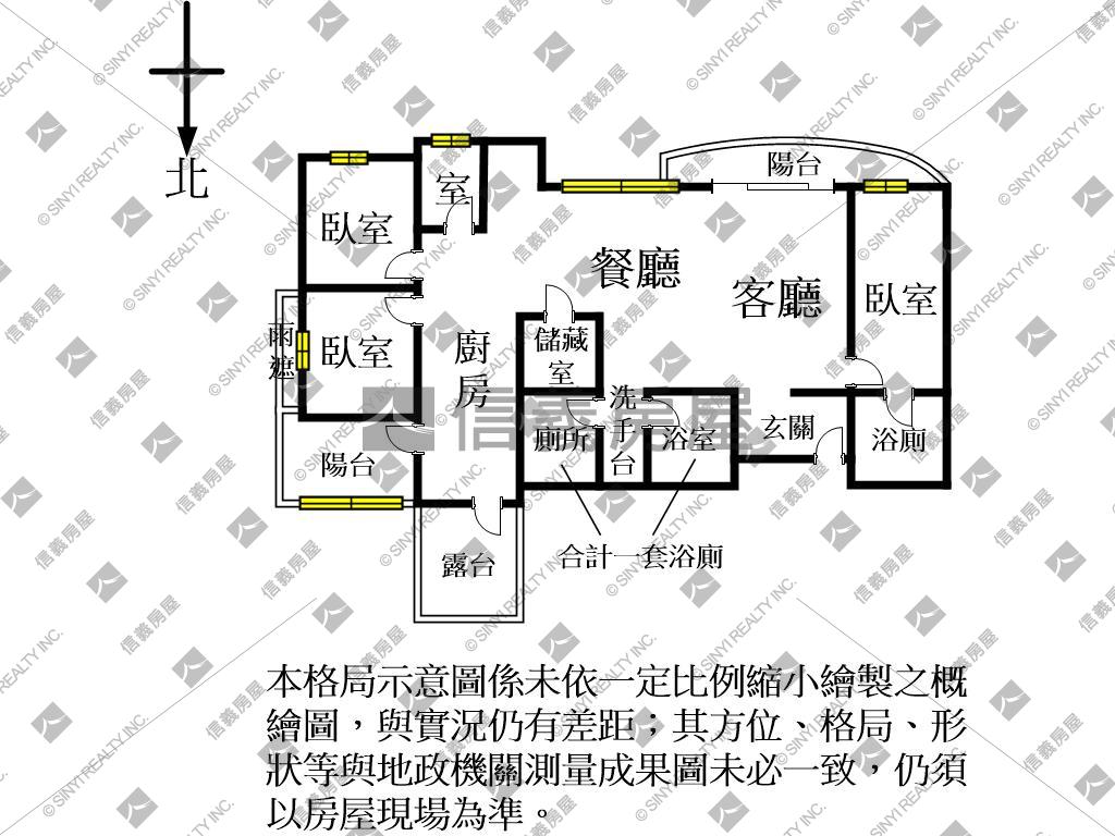 璟都ＶＰＡＲＫ景觀三房房屋室內格局與周邊環境