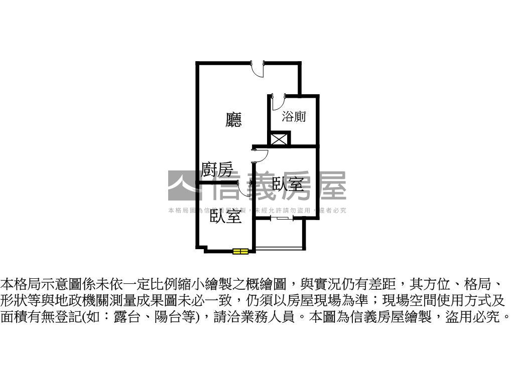 快成屋！中央公園２房平車房屋室內格局與周邊環境