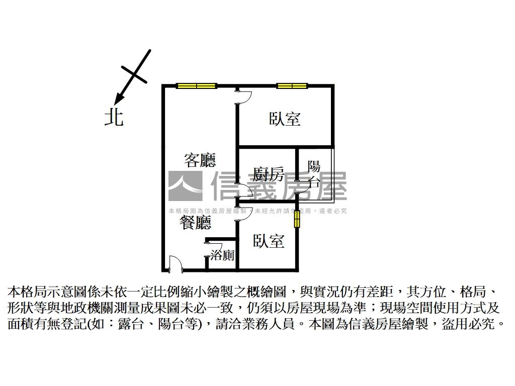泱美高樓層舒適兩房車位房屋室內格局與周邊環境
