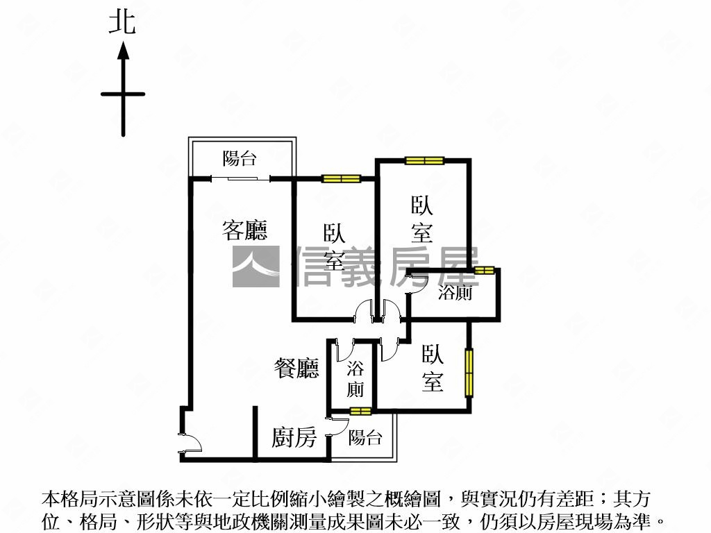 旭漾地中海高樓三房平車房屋室內格局與周邊環境