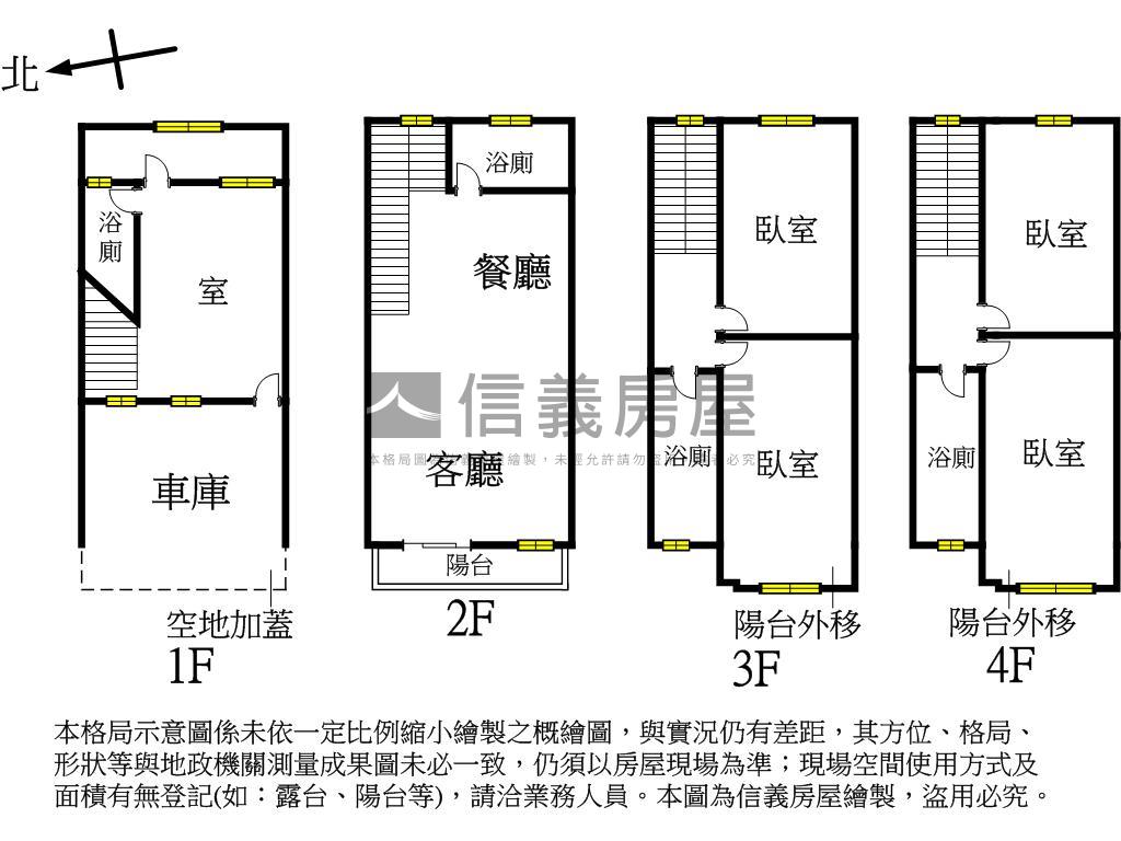 龍井全新邊間透天好成家房屋室內格局與周邊環境