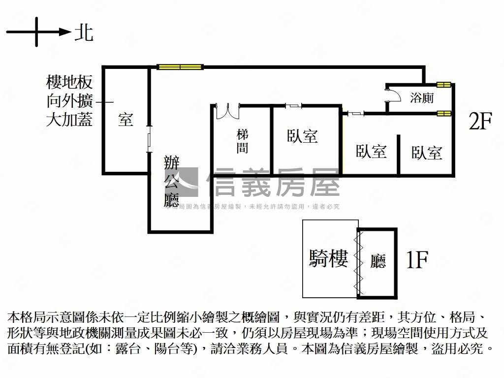雙連中山北力霸金店面房屋室內格局與周邊環境