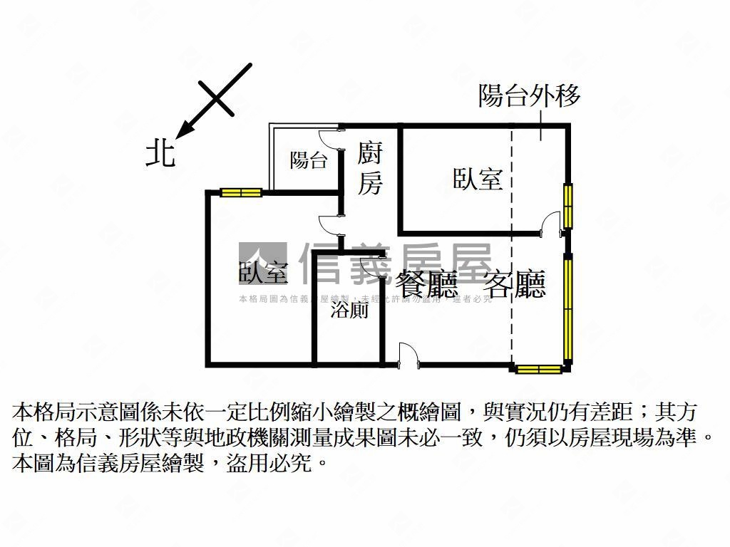 棋琴次高樓２房輕軌景觀宅房屋室內格局與周邊環境