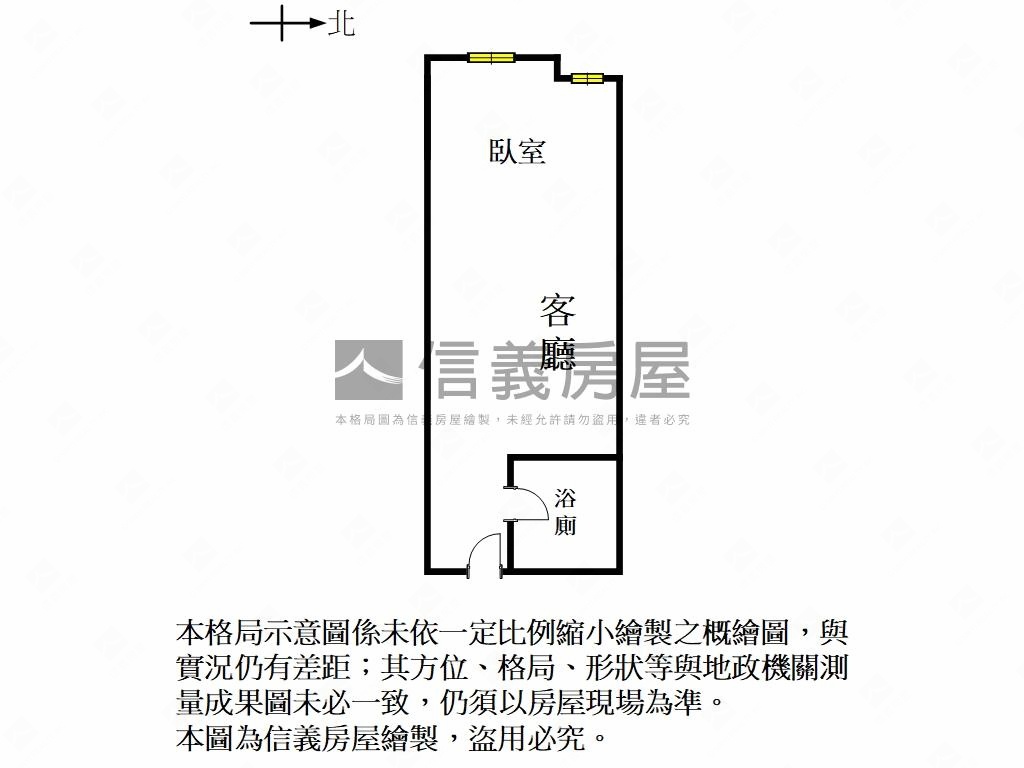 近成大採光明亮套房房屋室內格局與周邊環境