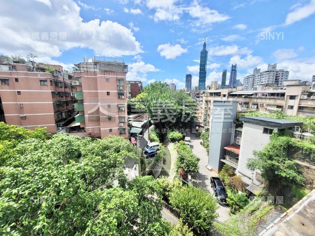 信義區稀有邊間大空間美寓房屋室內格局與周邊環境