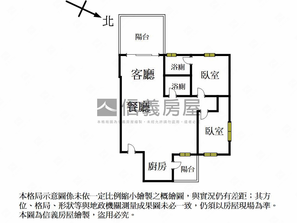 悦讀平均綠２房平車房屋室內格局與周邊環境
