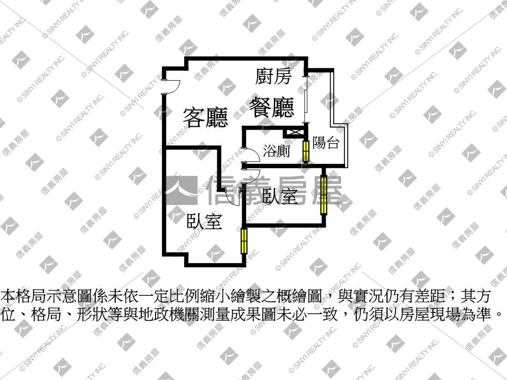 總太藍圖ＵＮＩ首購二房房屋室內格局與周邊環境