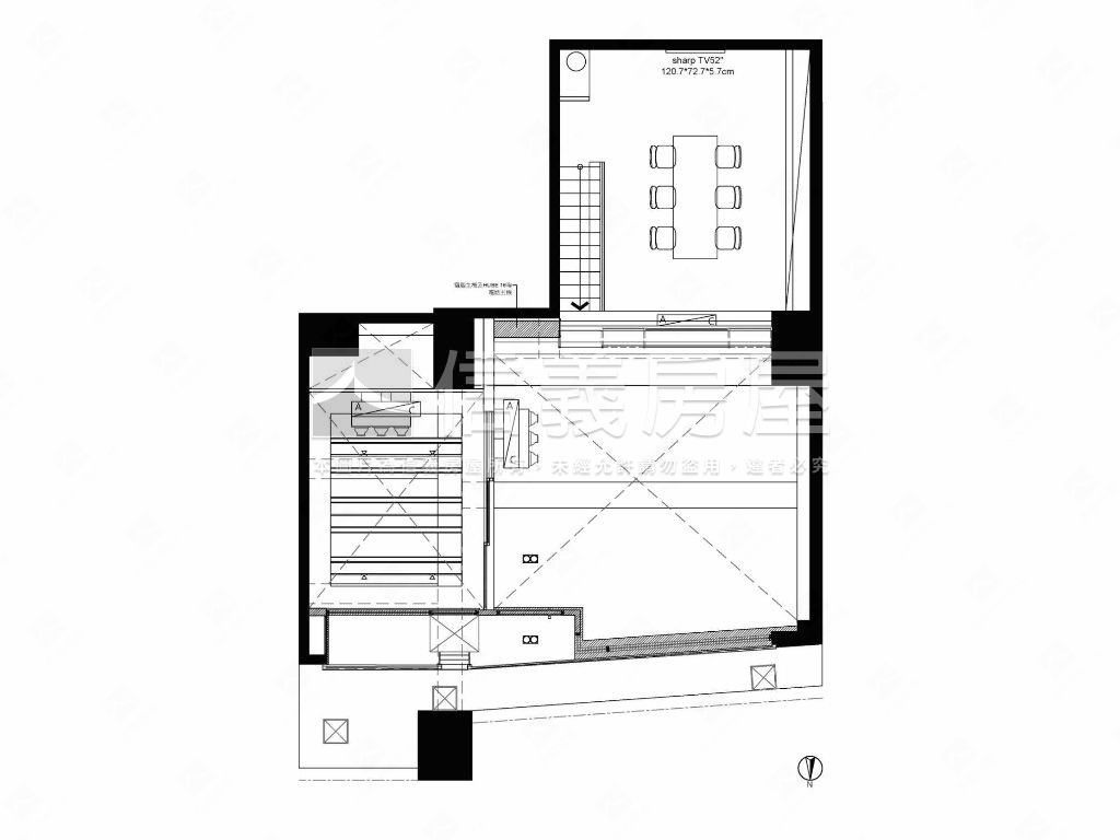文心雲邸挑高店面房屋室內格局與周邊環境