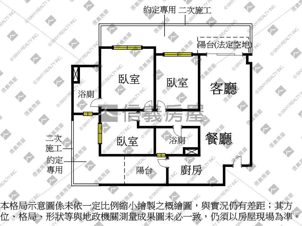 富霖映樂三房平車房屋室內格局與周邊環境