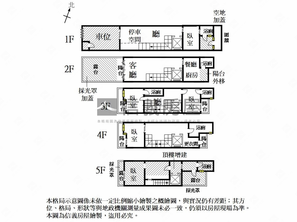 賢北電梯豪美墅房屋室內格局與周邊環境
