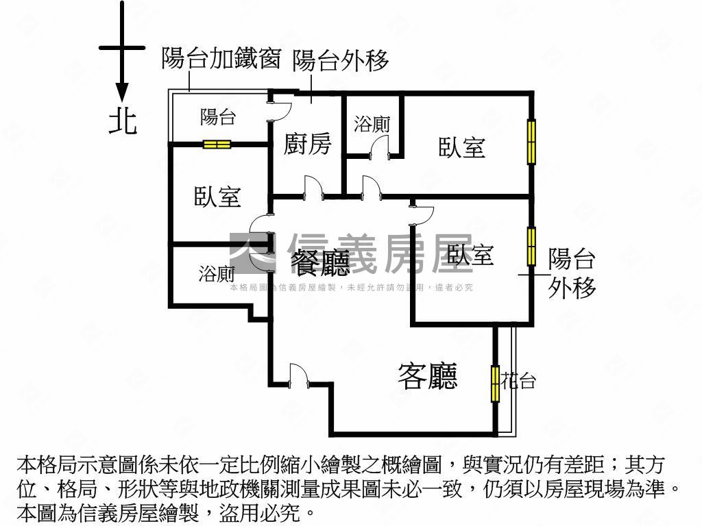 昇陽天廈溫馨景觀三房車位房屋室內格局與周邊環境