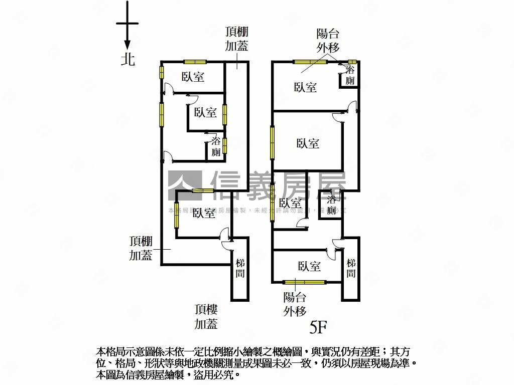 南京東路公寓頂加大空間房屋室內格局與周邊環境