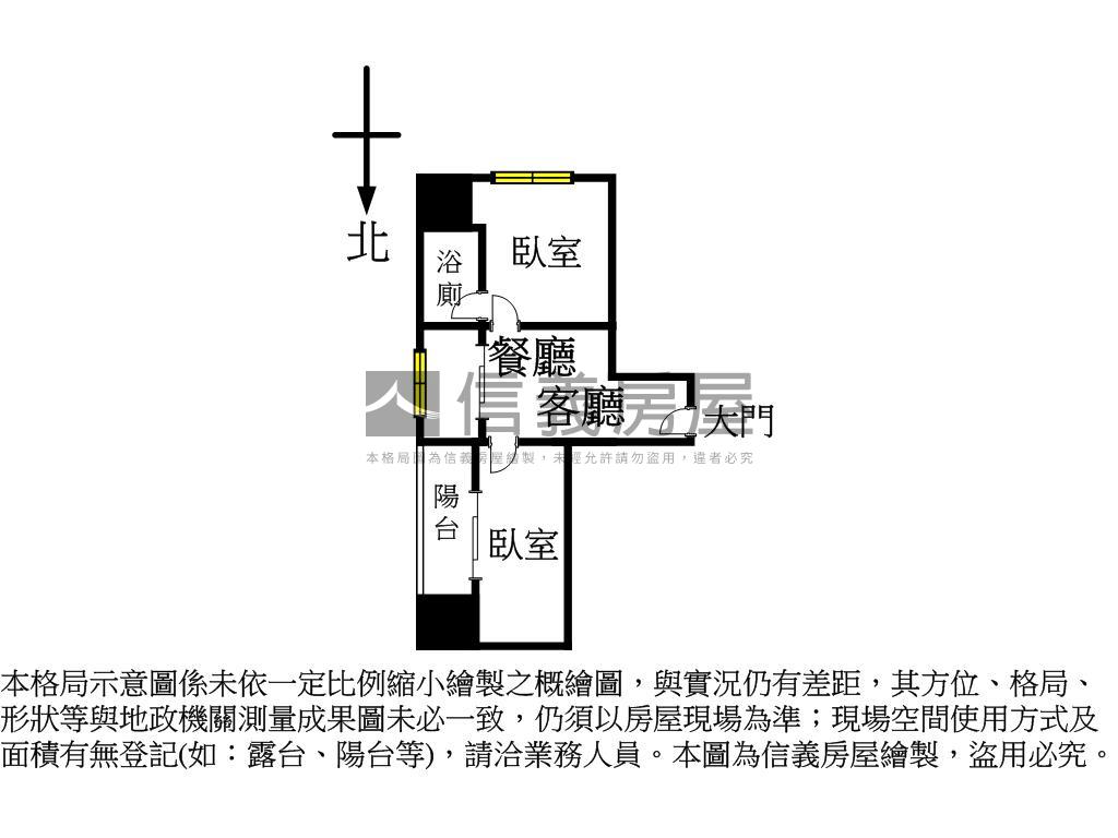 美裝電梯兩房稀有釋出房屋室內格局與周邊環境