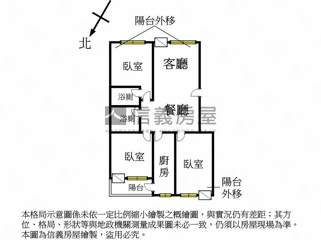 台北橋成家三房車位房屋室內格局與周邊環境