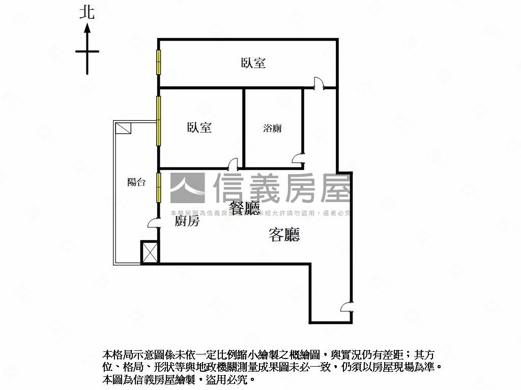★七期市政１號院兩房平車房屋室內格局與周邊環境