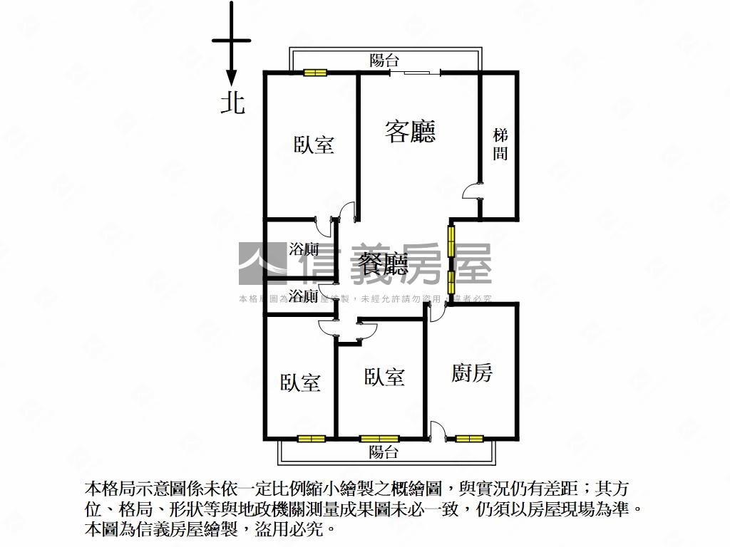 可看屋－正富錦街林蔭３Ｆ房屋室內格局與周邊環境