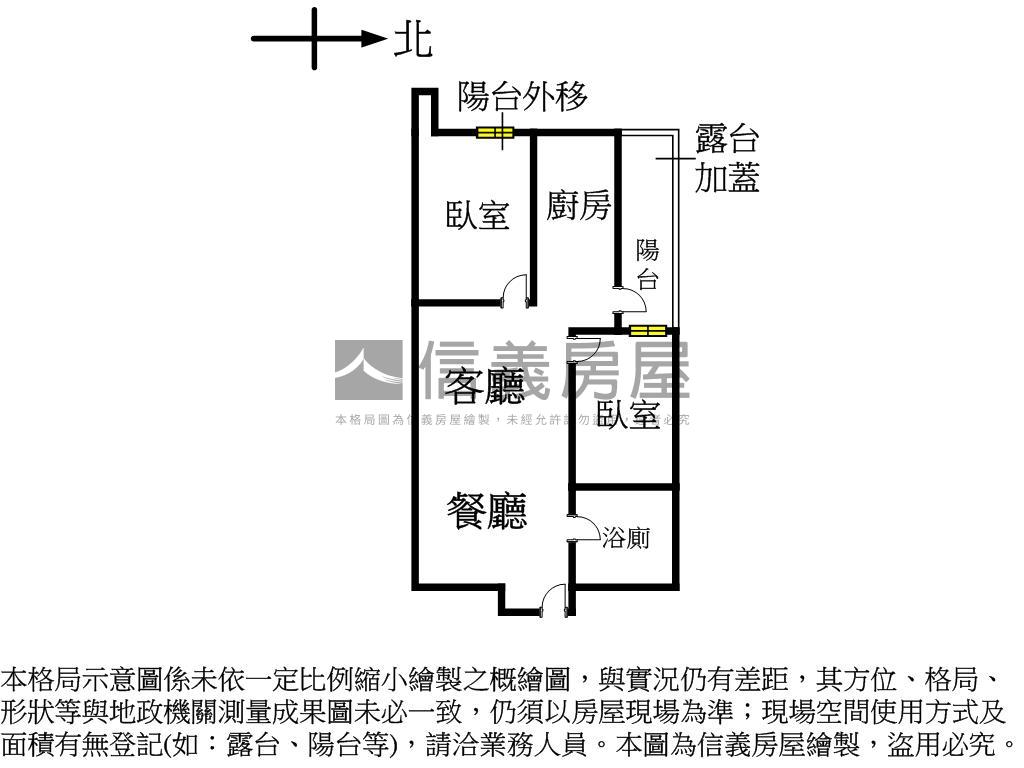 伯爵挑高兩房車位房屋室內格局與周邊環境