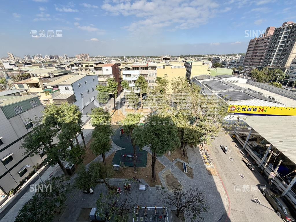 公園首排高樓採光美三房房屋室內格局與周邊環境
