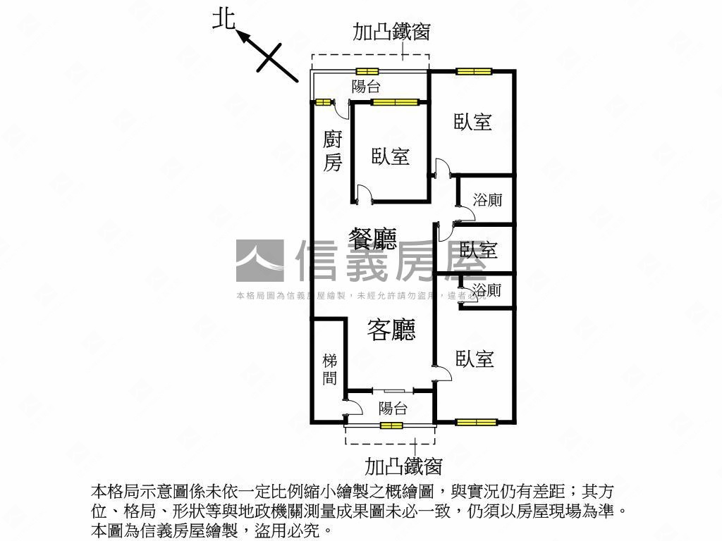 近捷運大空間方正美寓房屋室內格局與周邊環境