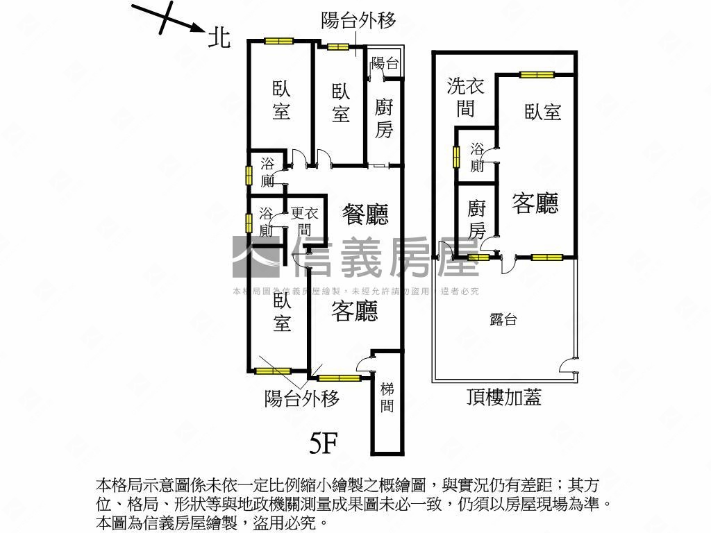 士林公園邊間明亮大空間房屋室內格局與周邊環境