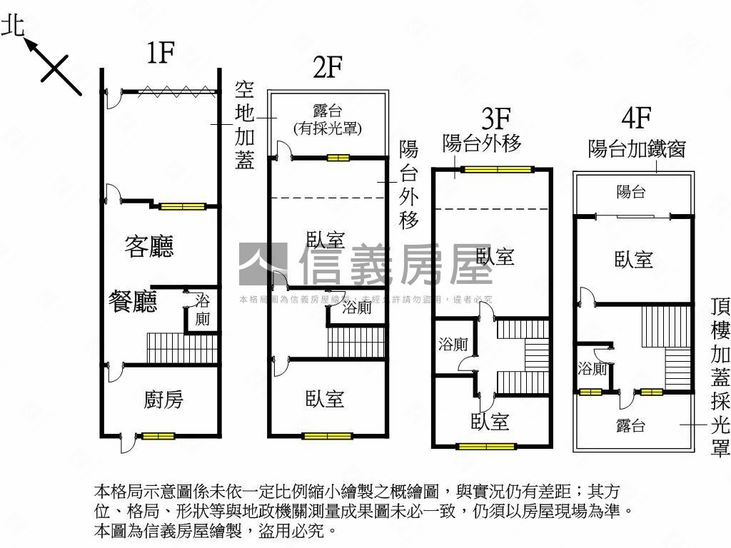 近水湳經貿臨路透天房屋室內格局與周邊環境