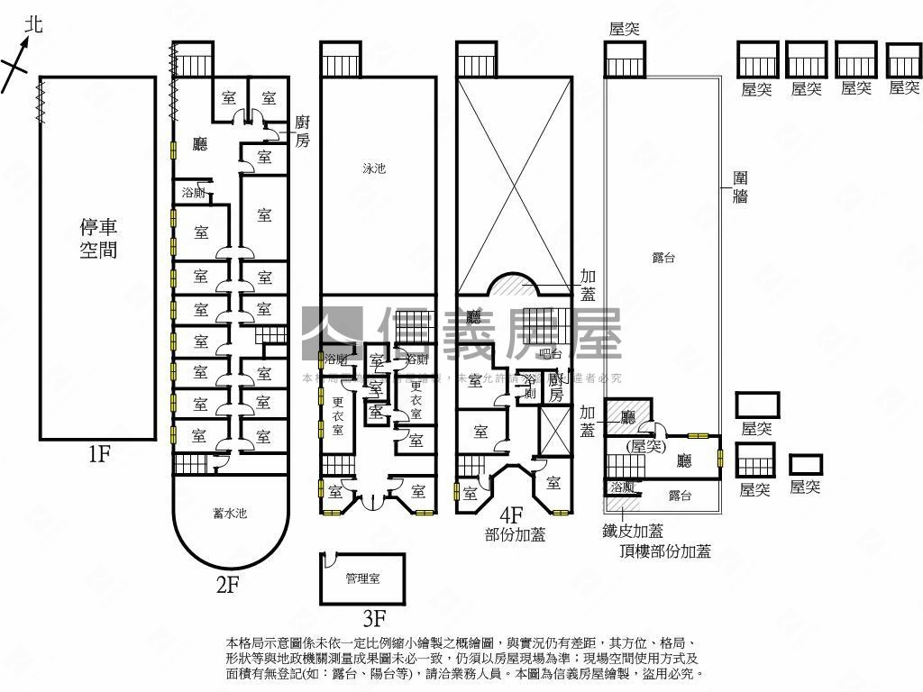 大社統一國際會館房屋室內格局與周邊環境