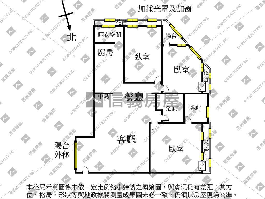 崇德商圈３房附平車位美屋房屋室內格局與周邊環境